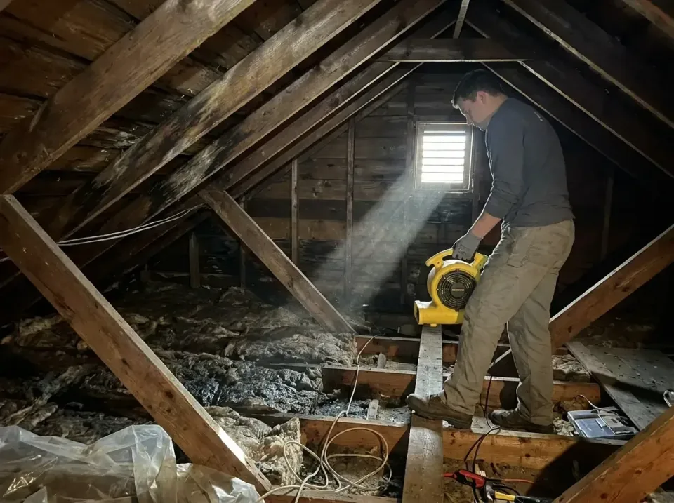 attic-water-damage-drying-proc-007 — frequently asked questions, Emergency Water Extraction & 24/7 Flood Response in Wilder,…